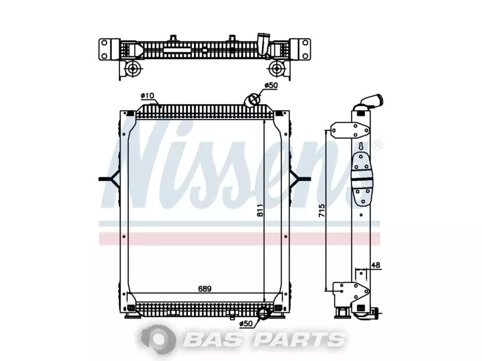 Radiator Nissens 5001868516