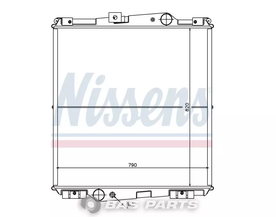 Radiator Nissens 1664500