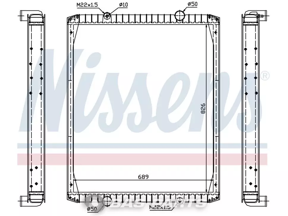 RVI PREMIUM 300-340  97- Nissens 5010230484