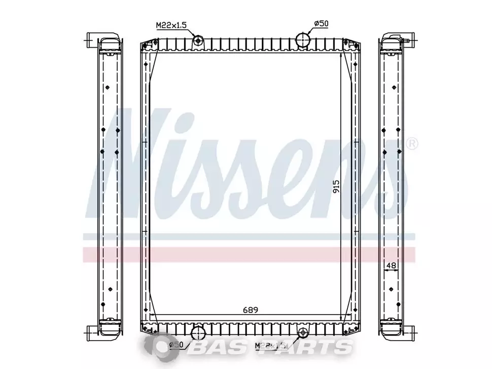 RVI PREMIUM 385  97- Nissens 5001837210