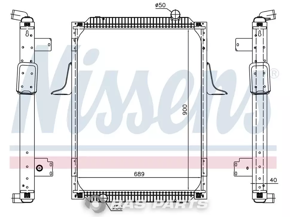 Radiator Nissens 5001859137