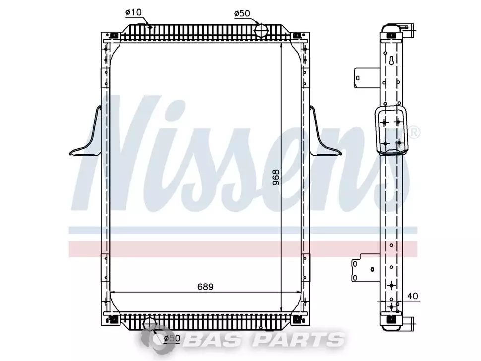 Kühler Nissens 5001856788 Kühler Nissens 5001856788