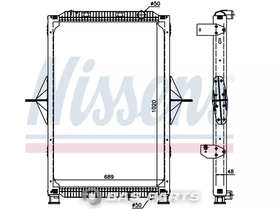 Radiator Nissens 5001866280