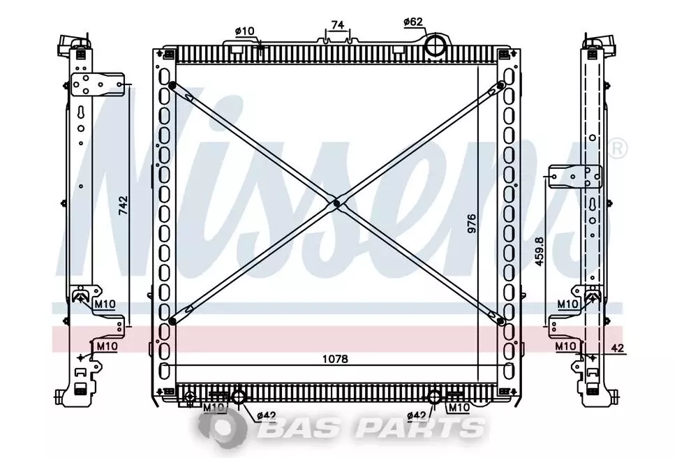 Radiator Nissens 1909449