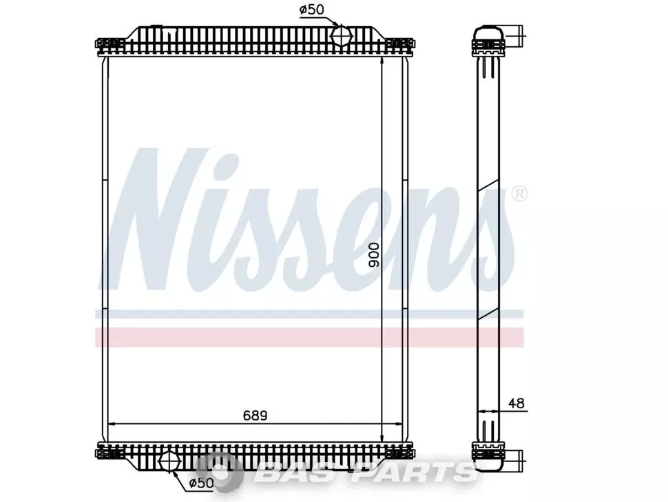 Grzejnik Nissens 1426673 Grzejnik Nissens 1426673