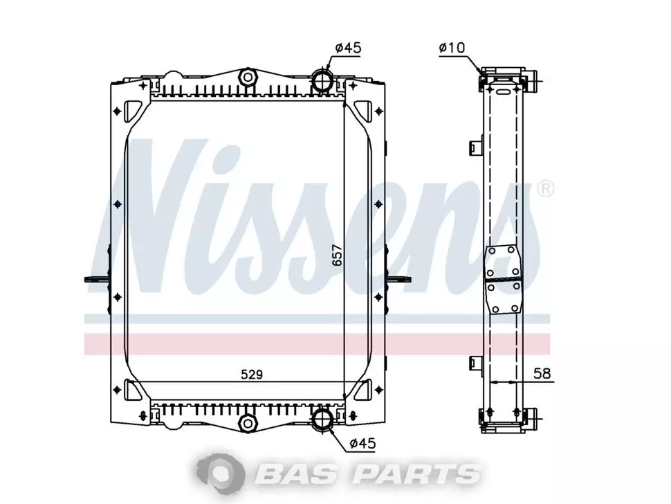 Radiator Nissens 1403177