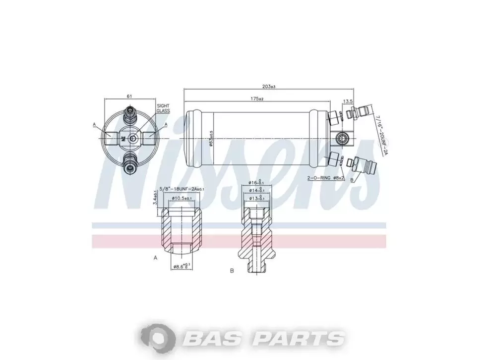 DAF 75 CF 98- Nissens 1282786