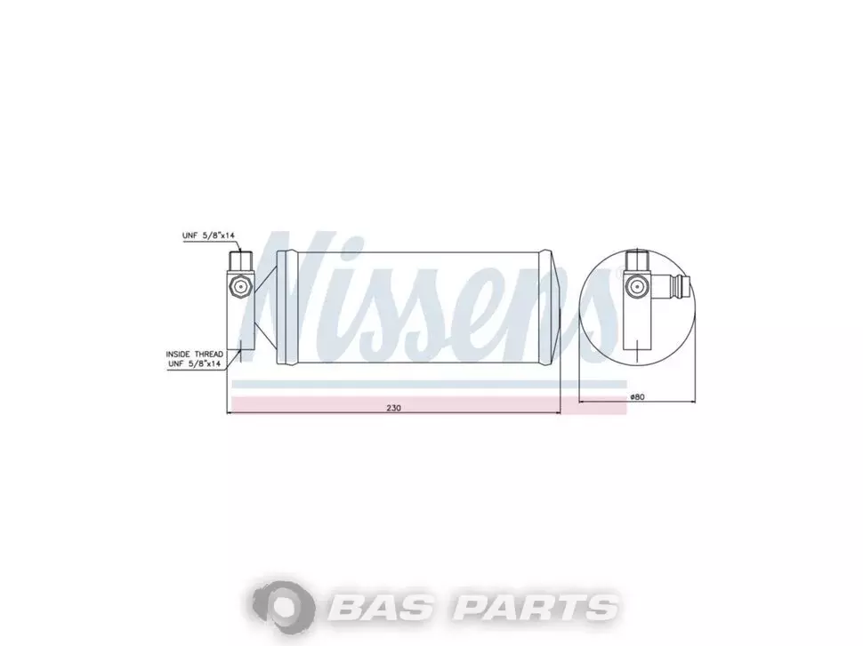 Droger, Airconditioning Nissens 1618848