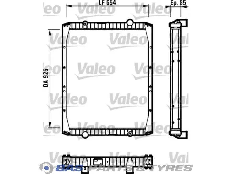 Radiador Valeo 5010140336