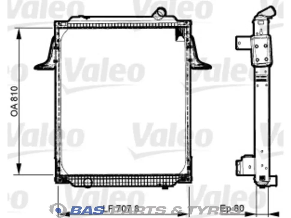 радиатор Valeo 5010315739