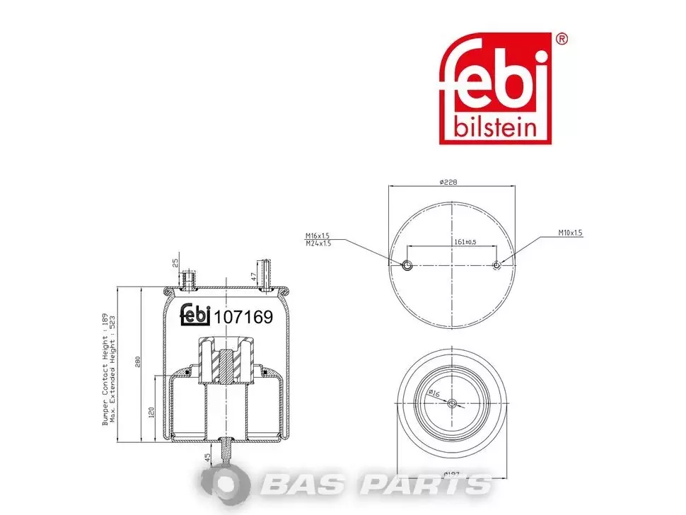 Bolsa de ar Febi 21321520