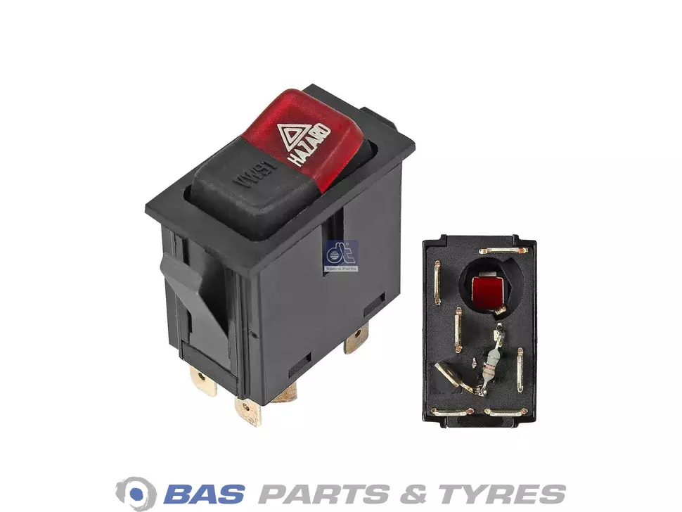 Warnblinkschalter DT Spare Parts 81255050760 Warnblinkschalter DT Spare Parts 81255050760