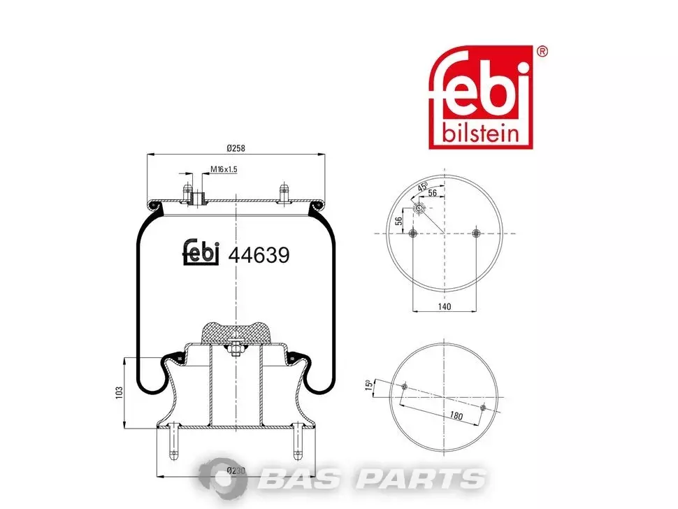 Luftfederbalg Febi 470920