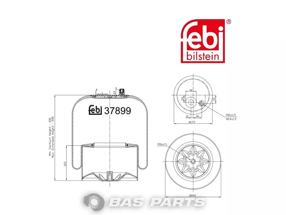 Luftfederbalg Febi 9423201921 Luftfederbalg Febi 9423201921