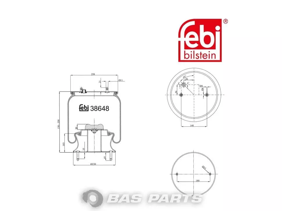 Bolsa de ar Febi 488265
