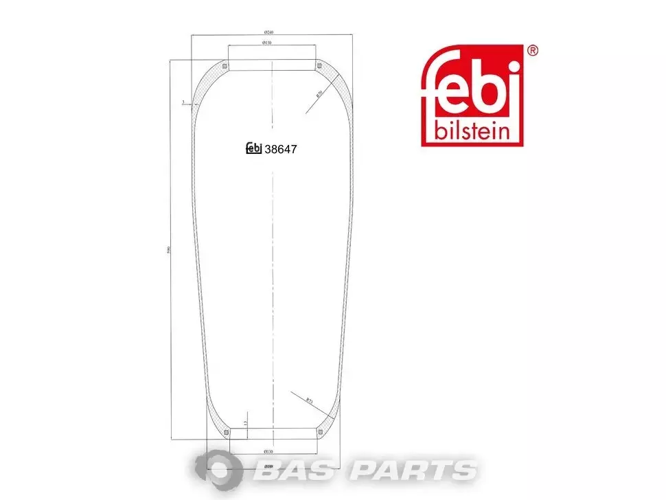 Balon de aer Febi 6743280201