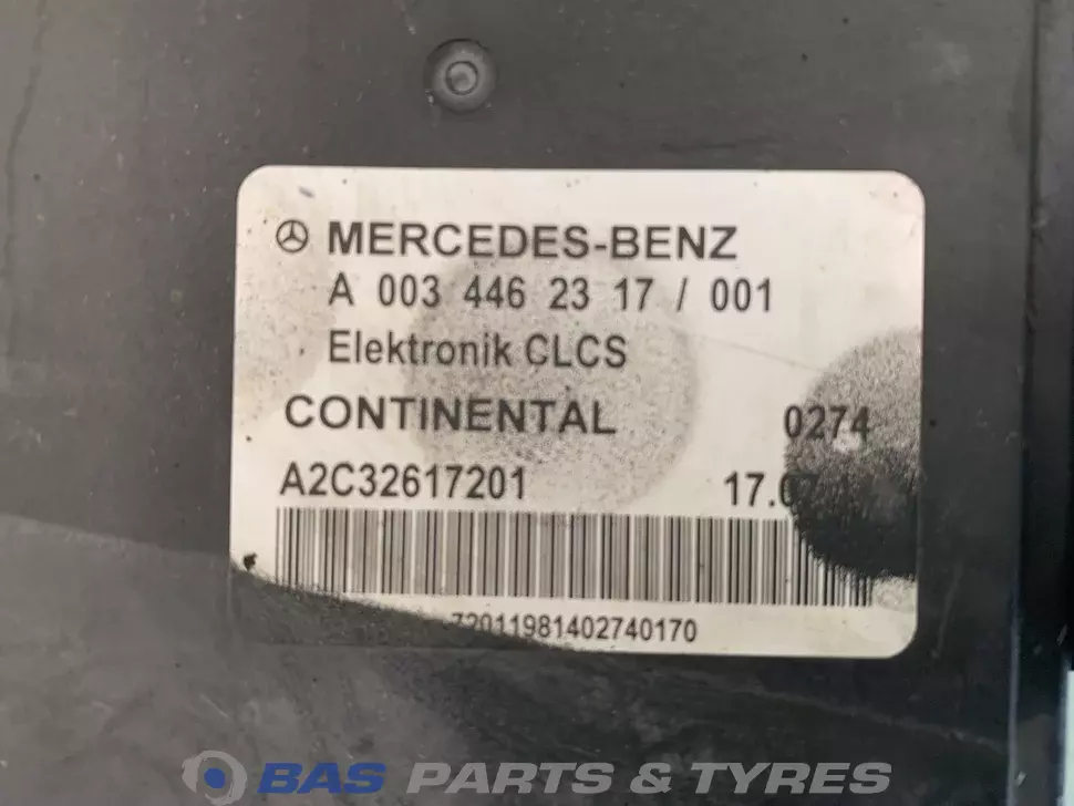 Unité de contrôle CLCS ECAS Mercedes A 003 446 14 17 Unité de contrôle CLCS ECAS Mercedes A 003 446 14 17