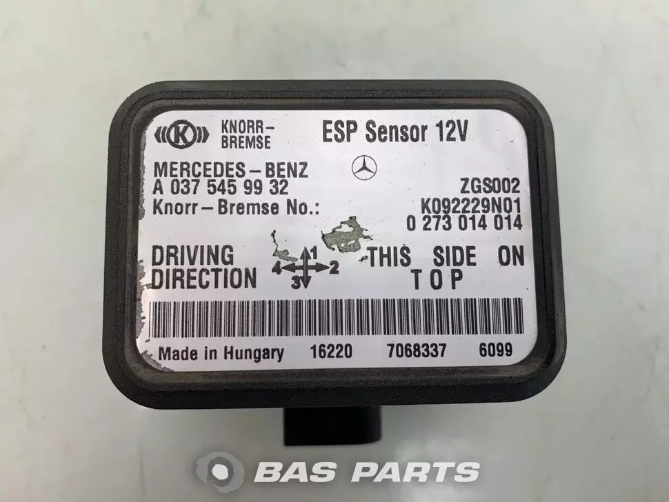 ESP control unit Mercedes A 037 545 80 32 ESP control unit Mercedes A 037 545 80 32