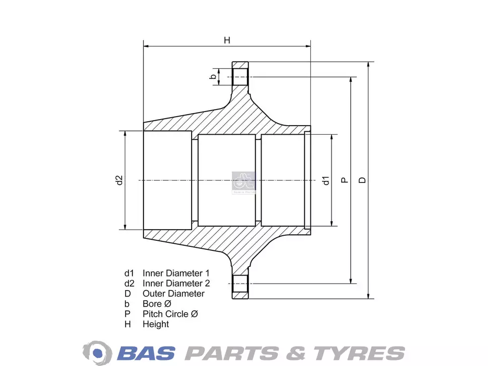 DT Spare Parts Radnabe DT Spare Parts Radnabe