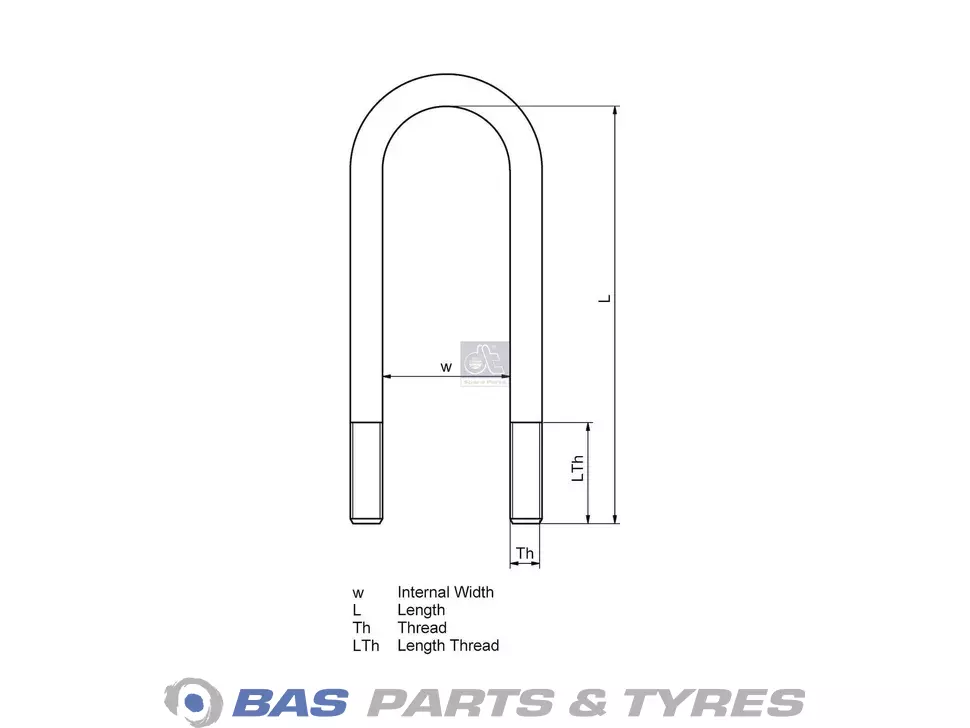 U-Bolt DT Spare Parts