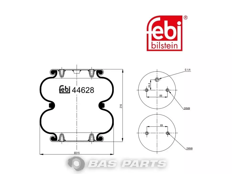 Balon de aer Febi 9463281601 Balon de aer Febi 9463281601