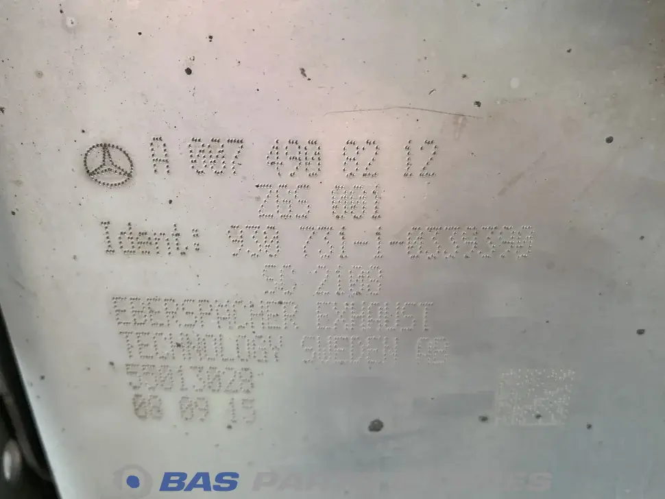 Silencer Mercedes A 003 490 78 12 Silencer Mercedes A 003 490 78 12