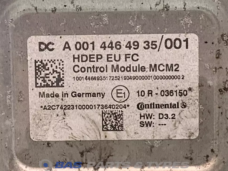 Engine management ECU Mercedes A 001 446 49 35 Engine management ECU Mercedes A 001 446 49 35
