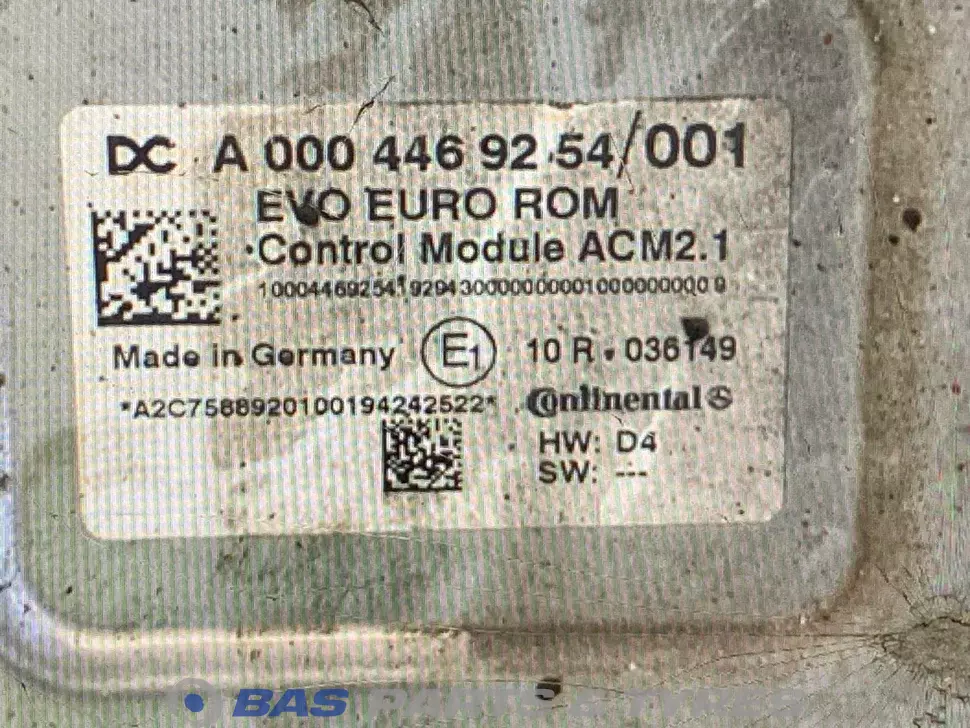 Unité de commande AdBlue Mercedes A 000 446 92 54 Unité de commande AdBlue Mercedes A 000 446 92 54