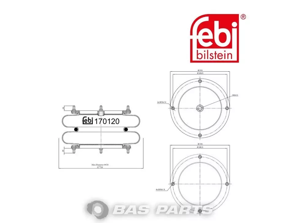 Air Bellows Febi Air Bellows Febi