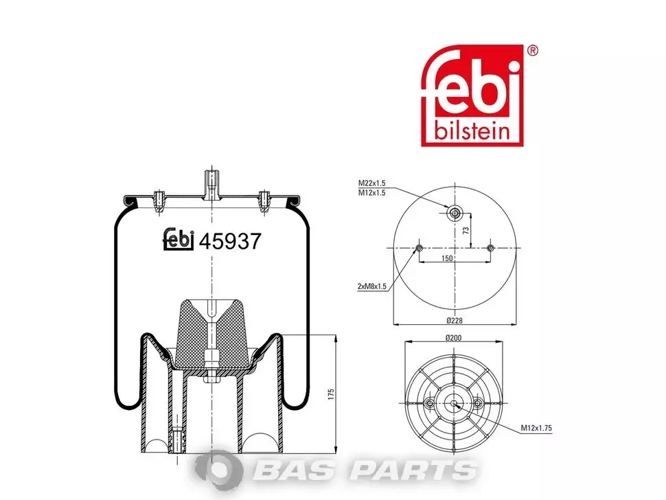 Bolsa de ar Febi Bolsa de ar Febi