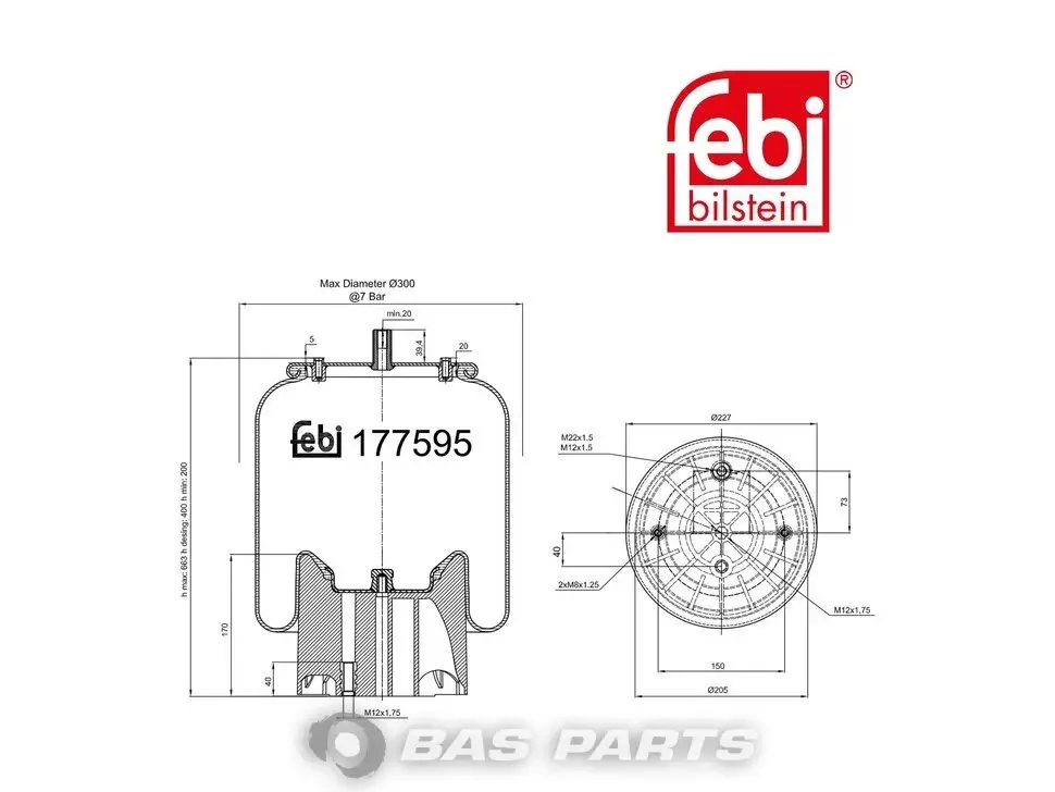Luftfederbalg Febi Luftfederbalg Febi