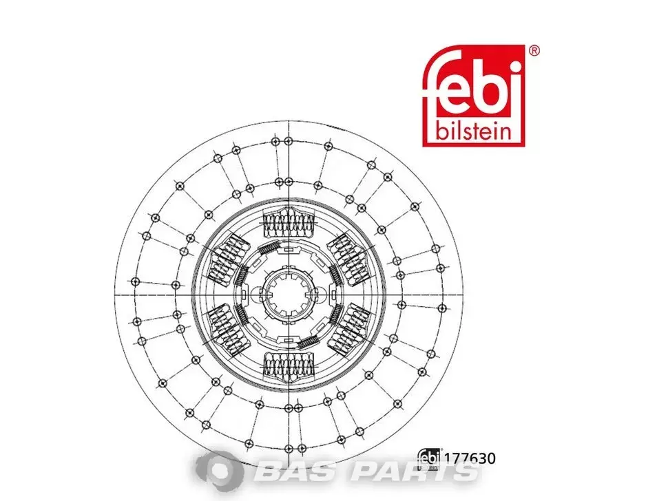 Kupplungsscheibe Febi 81303010622