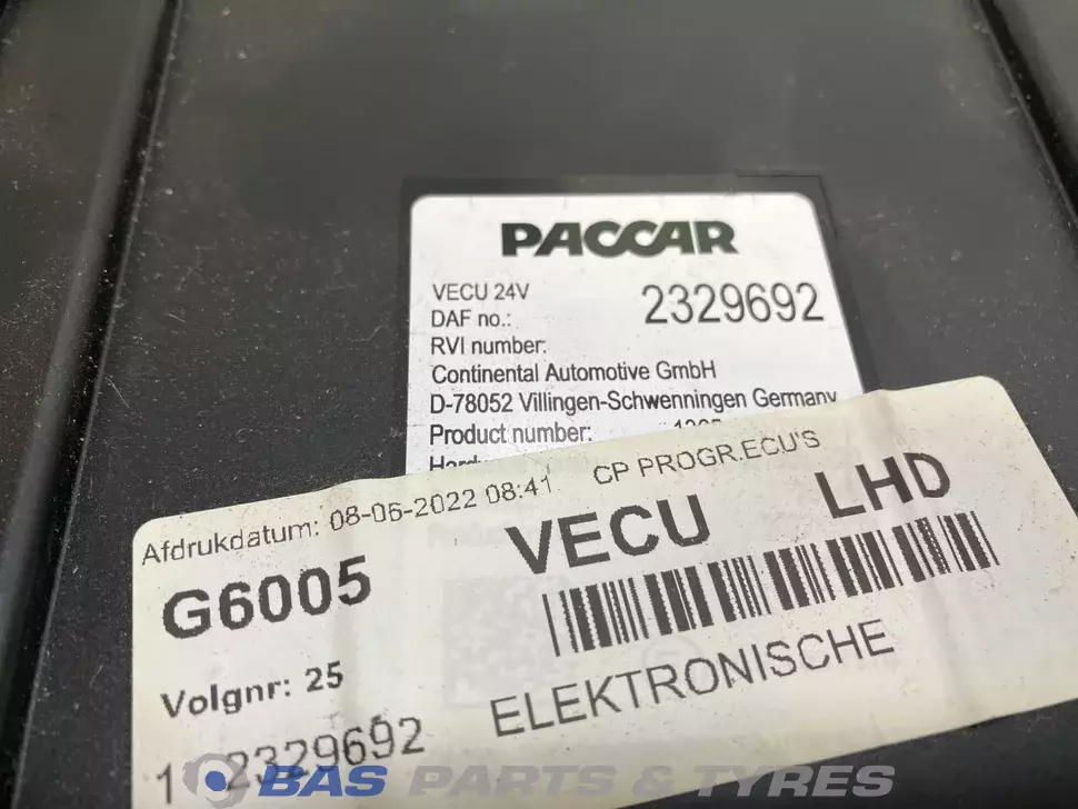 VECU control unit DAF 2330602 VECU control unit DAF 2330602