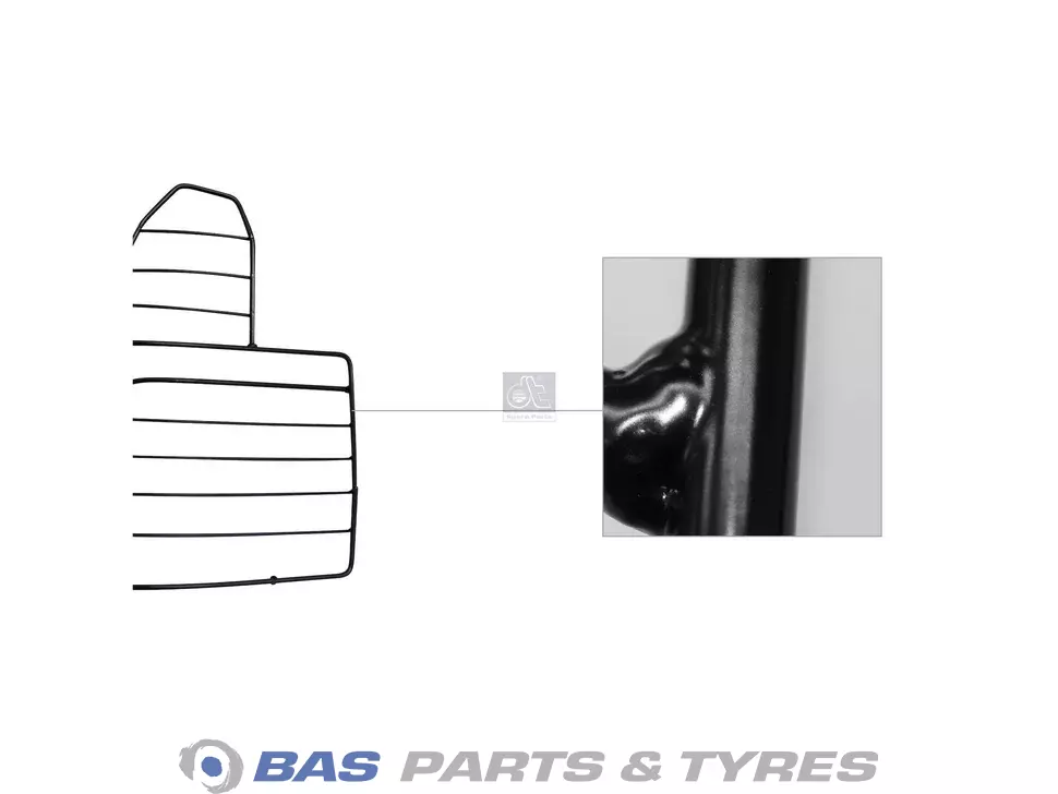 Scheinwerferabdeckung DT Spare Parts 74 82 275 696 Scheinwerferabdeckung DT Spare Parts 74 82 275 696
