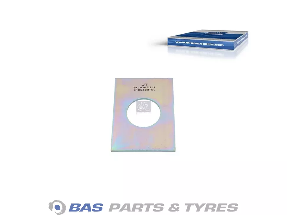 Plaat DT Spare Parts