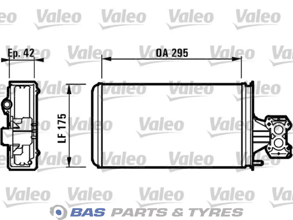 Теплообменник Valeo 7701201683