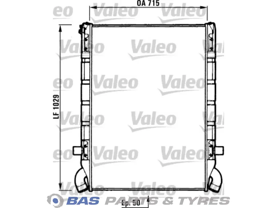 Radiador Valeo 1321887