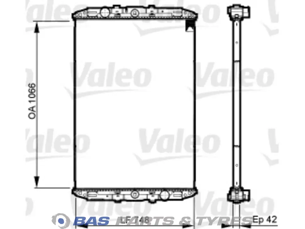 Радиатор Valeo 1858774