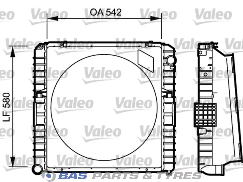 Radiador Valeo 98425660