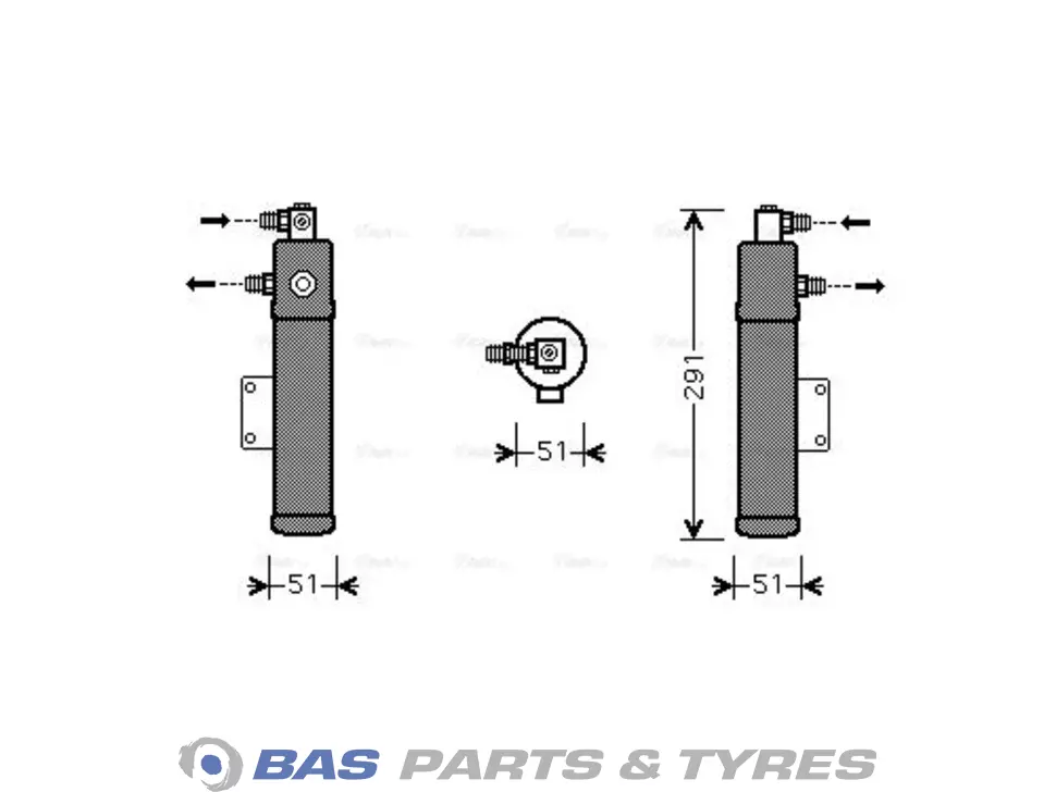 Lufttrockner AVA Cooling 81619106018 Lufttrockner AVA Cooling 81619106018