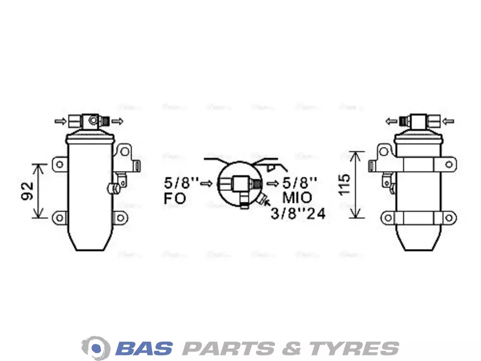 Lufttrockner AVA Cooling 5010563591 Lufttrockner AVA Cooling 5010563591