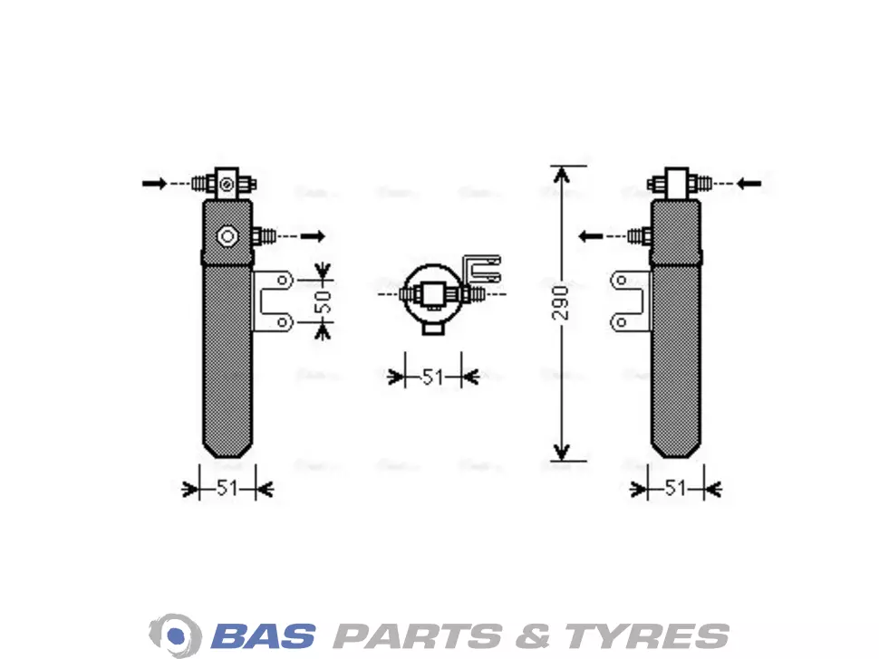 Air dryer AVA Cooling 0008301883