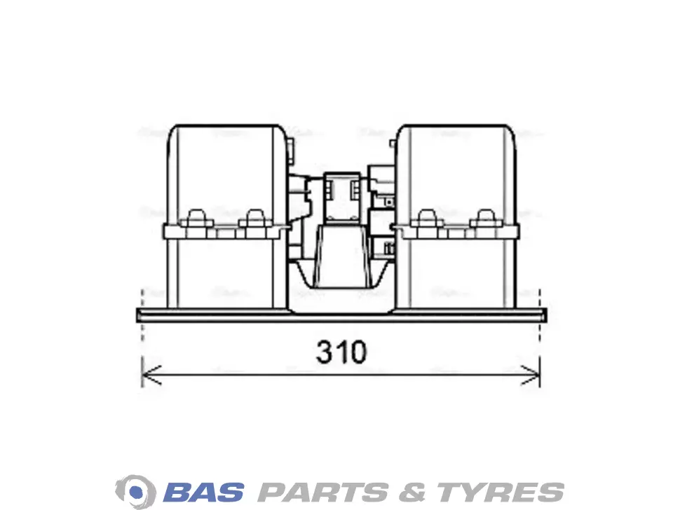 Ventilation motor AVA Cooling 20443820 Ventilation motor AVA Cooling 20443820