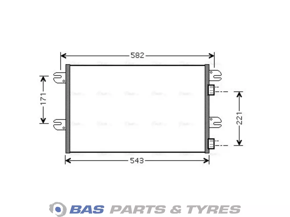 Condensator AVA Cooling 504022659