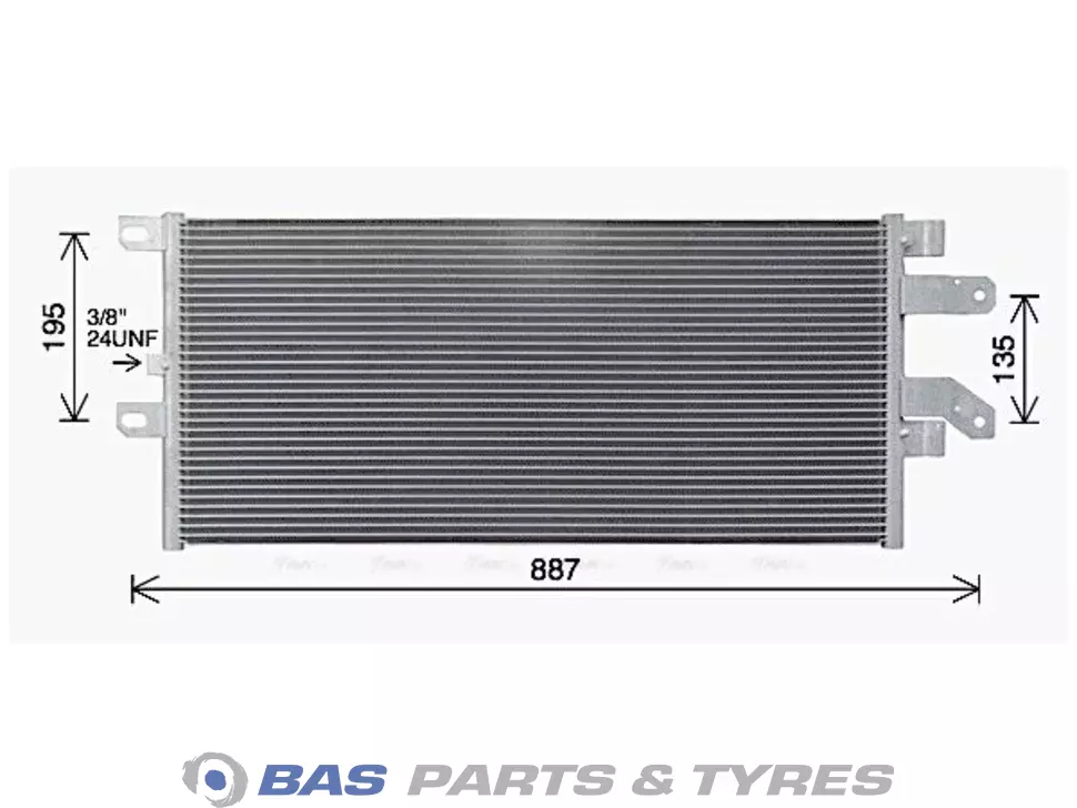Condenseur AVA Cooling 2014389 Condenseur AVA Cooling 2014389