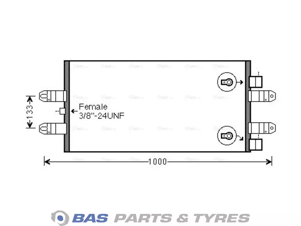 Condensator AVA Cooling 1854555