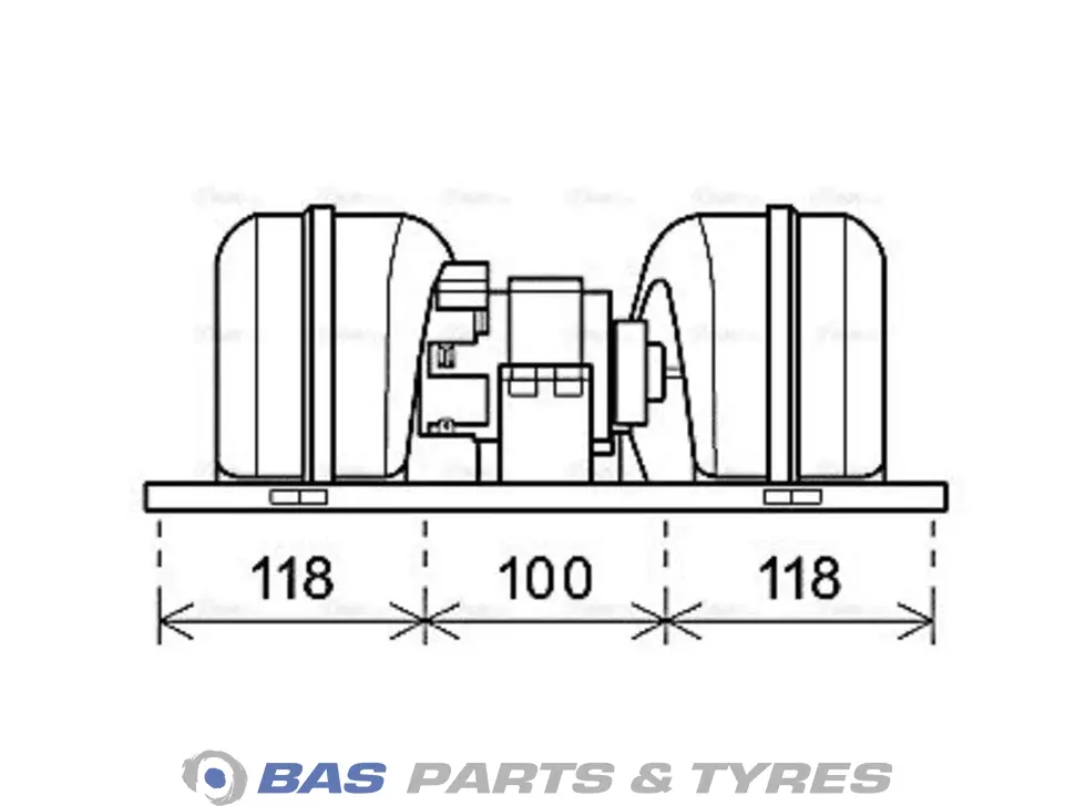Motore riscaldamento AVA Cooling 1331270 Motore riscaldamento AVA Cooling 1331270