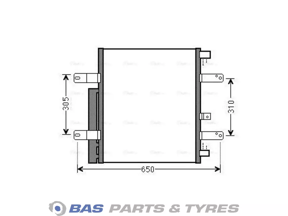 Kondensator AVA Cooling 9705000154 Kondensator AVA Cooling 9705000154