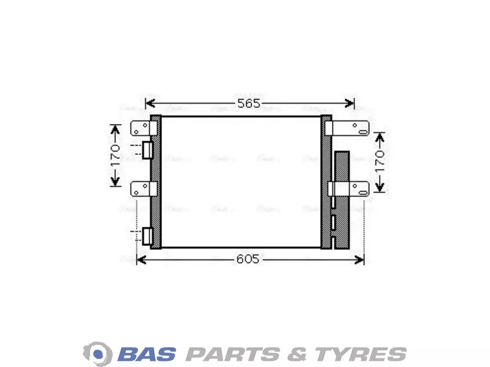 Condensator AVA Cooling 504080822