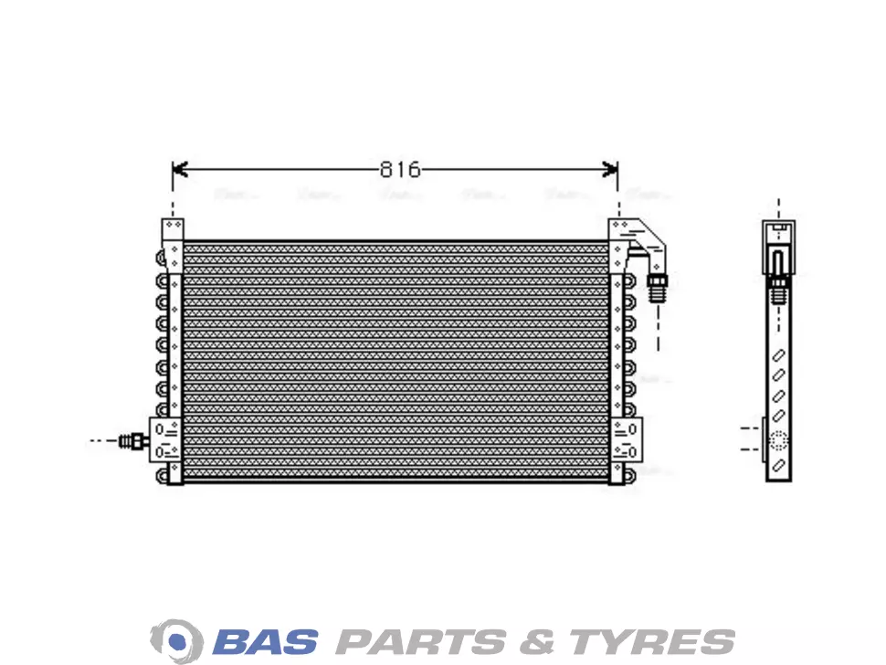 Condensator AVA Cooling 8144689 Condensator AVA Cooling 8144689